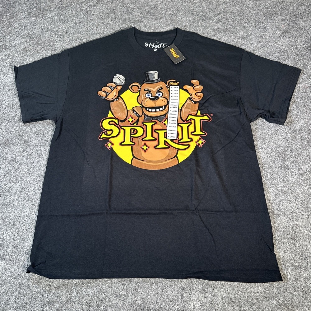 Spirit Halloween Five Nights at Freddy's Fazbear T Shirt Size XL Brand New